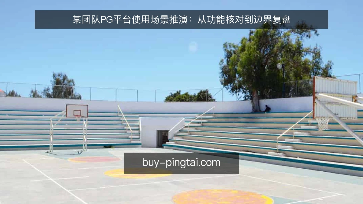 某团队PG平台使用场景推演：从功能核对到边界复盘