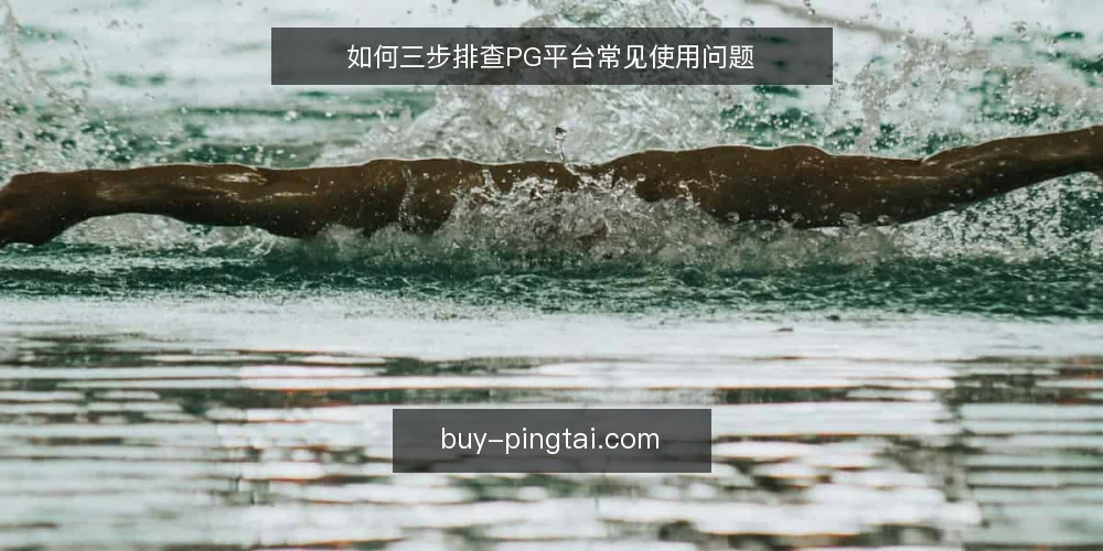 如何三步排查PG平台常见使用问题 — 先明确排查准备 配图