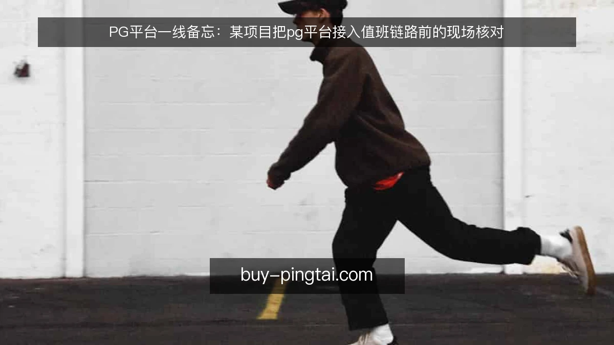 PG平台一线备忘：某项目把pg平台接入值班链路前的现场核对